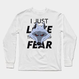 The Big Bad Wolf (Death) - Puss In Boots The Last Wish Long Sleeve T-Shirt